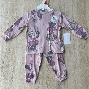 NEW ๐ Disney Minnie Mouse Pink Kids Pajamas
